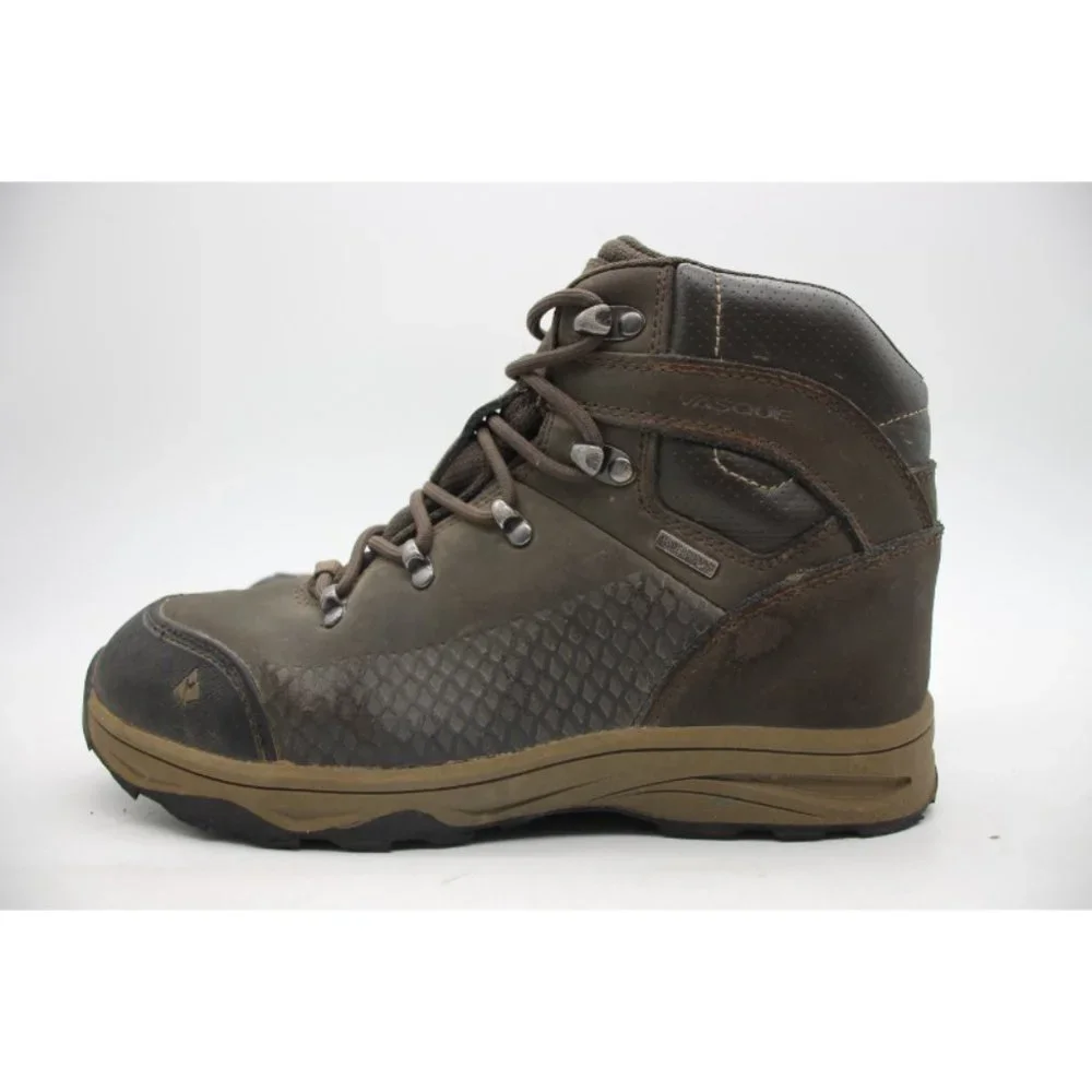 Vasque Boots Youth Size 6 Elias UltraDry Brown Hiking Lace Up 7248 Waterproof - Picture 6 of 13